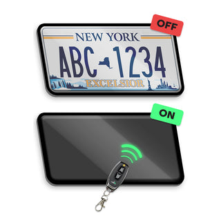 Alite Blackout License Plate Hider - Single kit (US version)