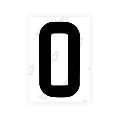 Alite Nanofilm for AUS (New South Wales) license plates - Symbol "O" - Alite