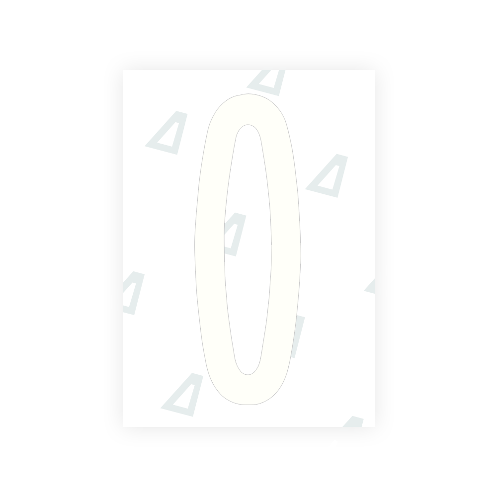 Alite Nanofilm for US (New York 2020 - Flat) license plates - Symbol "O" - Alite