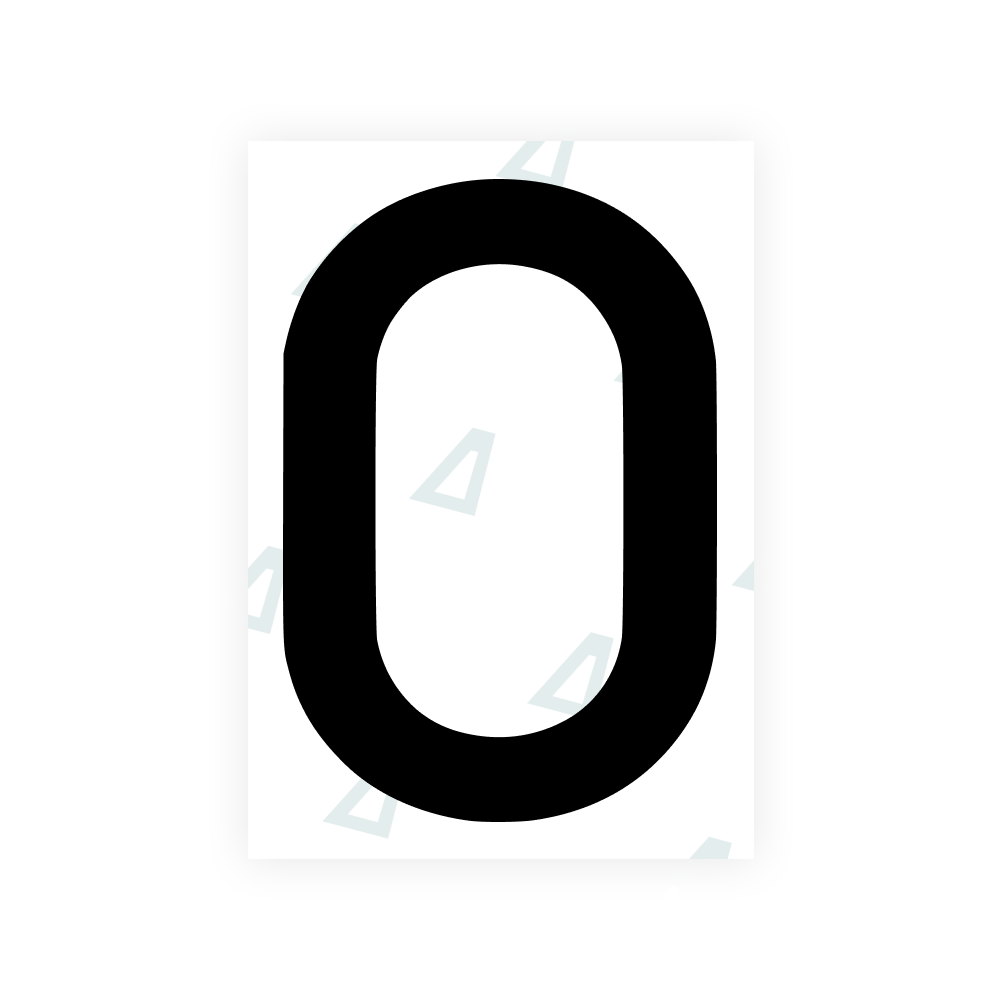 Alite Nanofilm for Poland license plates - Symbol "O" - Alite