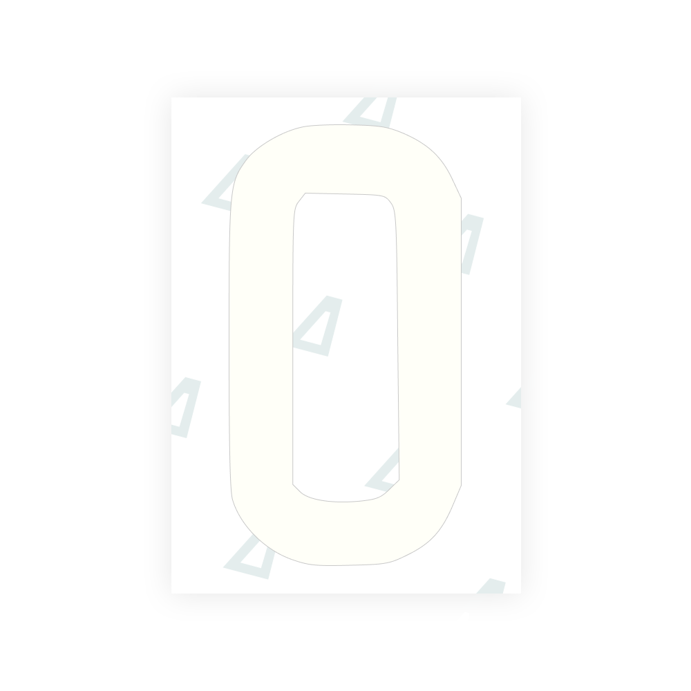 Alite Nanofilm for AUS (Queensland) license plates - Symbol "O" - Alite