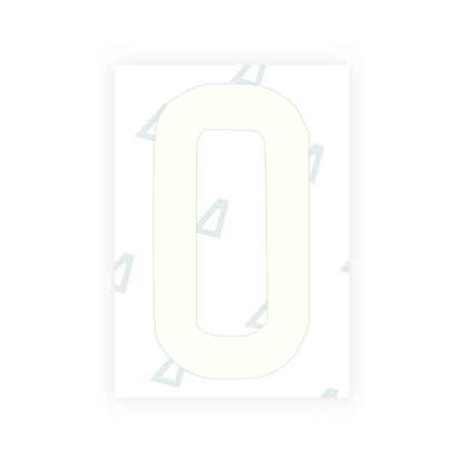 Alite Nanofilm for AUS (Queensland) license plates - Symbol "O" - Alite