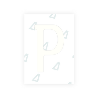 Alite Nanofilm for Chile 2014 license plates - Symbol "P" - Alite