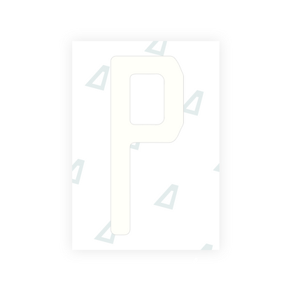 Alite Nanofilm for US (Florida 2019) license plates - Symbol "P" - Alite