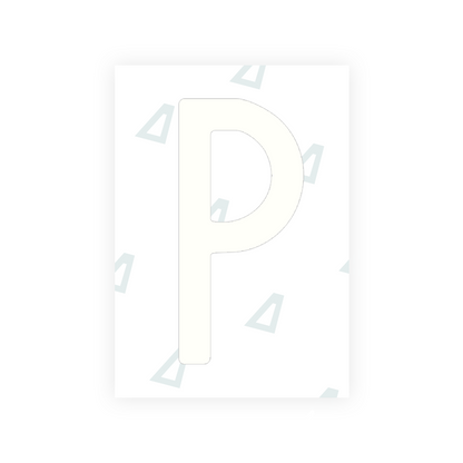 Alite Nanofilm for US (Arkansas) license plates - Symbol "P" - Alite