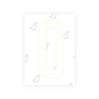 Alite Nanofilm for Panama license plates - Symbol "0" - Alite