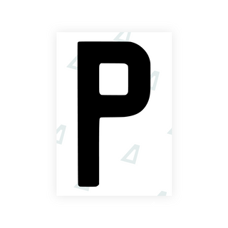 Alite Nanofilm for AUS (New South Wales) license plates - Symbol "P" - Alite