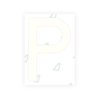 Alite Nanofilm for Poland license plates - Symbol "P" - Alite