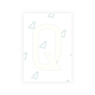 Alite Nanofilm for Chile 2014 license plates - Symbol "Q" - Alite