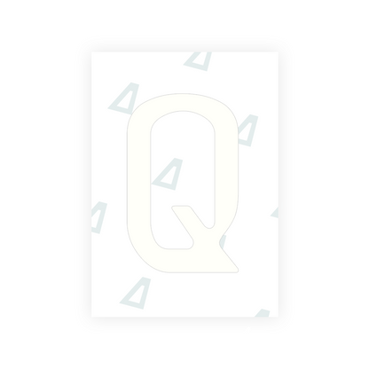 Alite Nanofilm for Chile 2014 license plates - Symbol "Q" - Alite