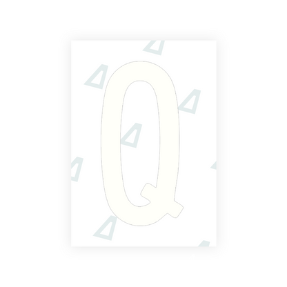 Alite Nanofilm for US (Arkansas) license plates - Symbol "Q" - Alite