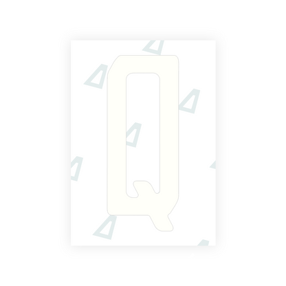Alite Nanofilm for US (Florida 2019) license plates - Symbol "Q" - Alite