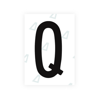 Alite Nanofilm for US (Arkansas) license plates - Symbol "Q" - Alite