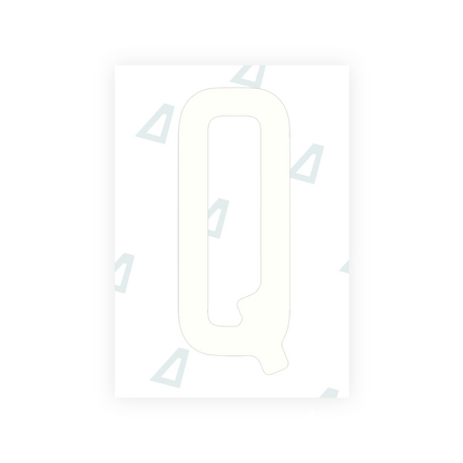Alite Nanofilm for US (Illinois 2006 - Round) license plates - Symbol "Q" - Alite
