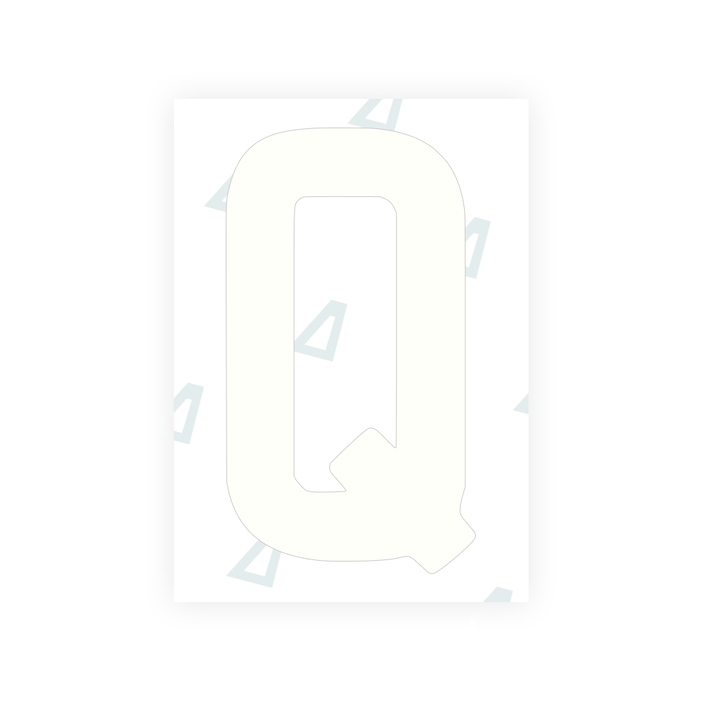 Alite Nanofilm for AUS (New South Wales) license plates - Symbol "Q" - Alite