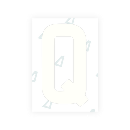 Alite Nanofilm for AUS (New South Wales) license plates - Symbol "Q" - Alite