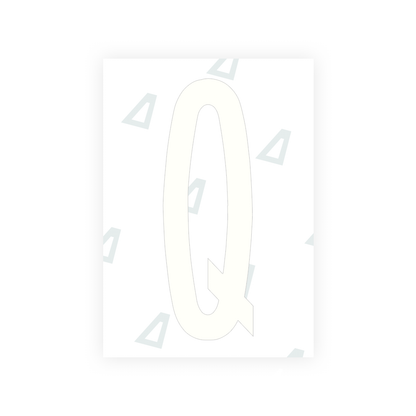 Alite Nanofilm for US (New York 2020 - Flat) license plates - Symbol "Q" - Alite