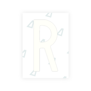 Alite Nanofilm for US (Arkansas) license plates - Symbol "R" - Alite