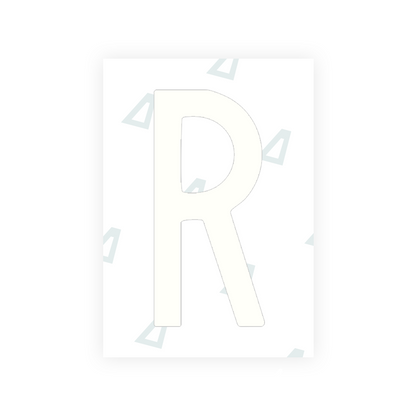 Alite Nanofilm for US (Arkansas) license plates - Symbol "R" - Alite