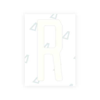 Alite Nanofilm for US (Florida 2019) license plates - Symbol "R" - Alite