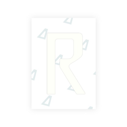 Alite Nanofilm for Chile 2014 license plates - Symbol "R" - Alite