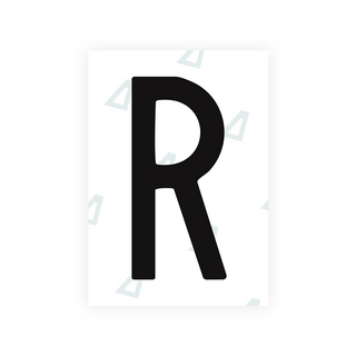 Alite Nanofilm for US (Arkansas) license plates - Symbol "R" - Alite