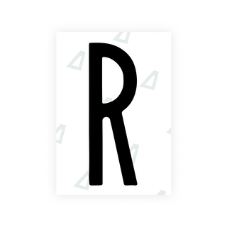 Alite Nanofilm for US (New York 2020 - Flat) license plates - Symbol "R" - Alite