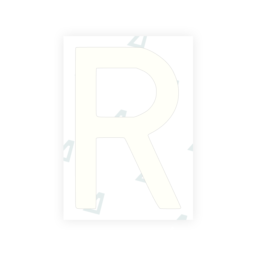 Alite Nanofilm for Poland license plates - Symbol "R" - Alite