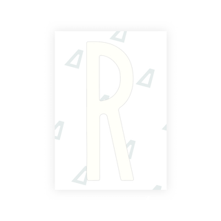 Alite Nanofilm for US (New York 2020 - Flat) license plates - Symbol "R" - Alite
