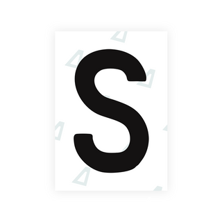 Alite Nanofilm for Chile 2007 license plates - Symbol "S" - Alite