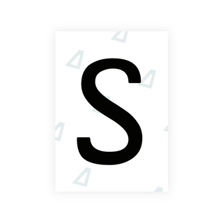 Alite Nanofilm for Chile 2014 license plates - Symbol "S" - Alite