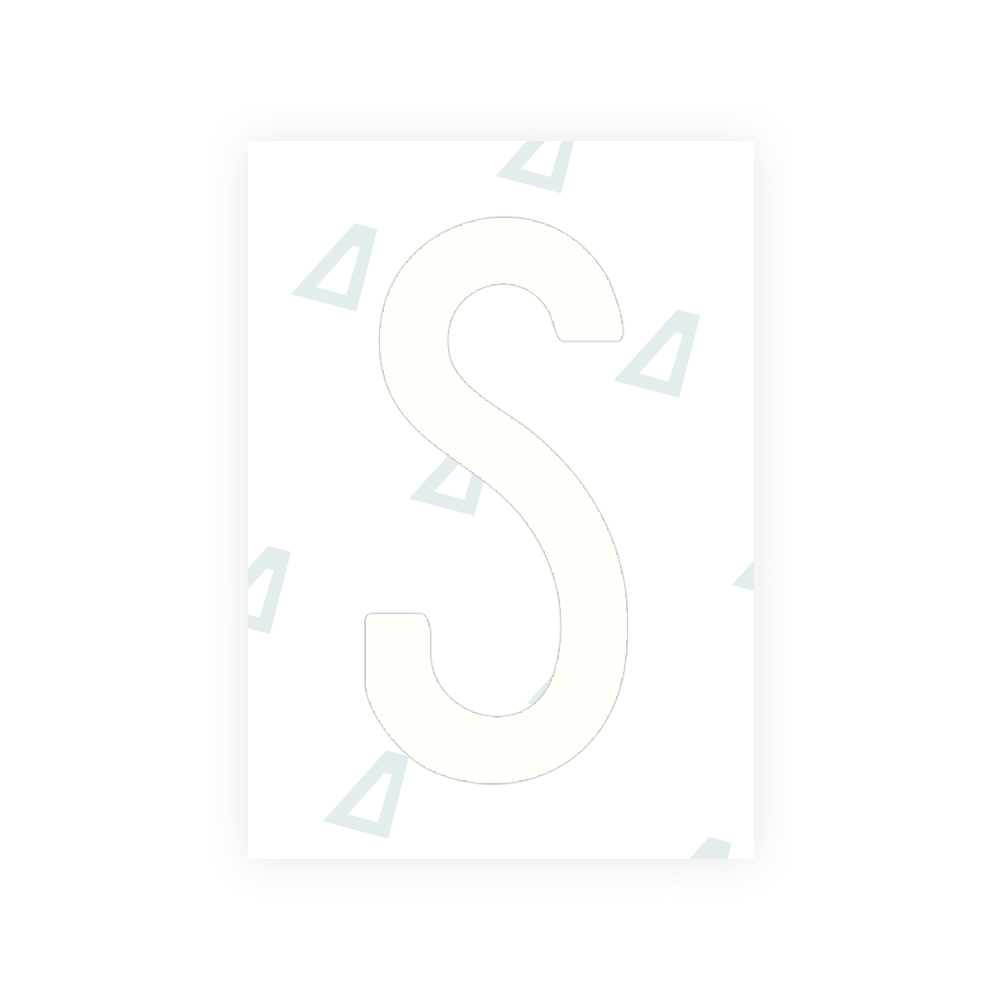 Alite Nanofilm for US (Arkansas) license plates - Symbol "S" - Alite