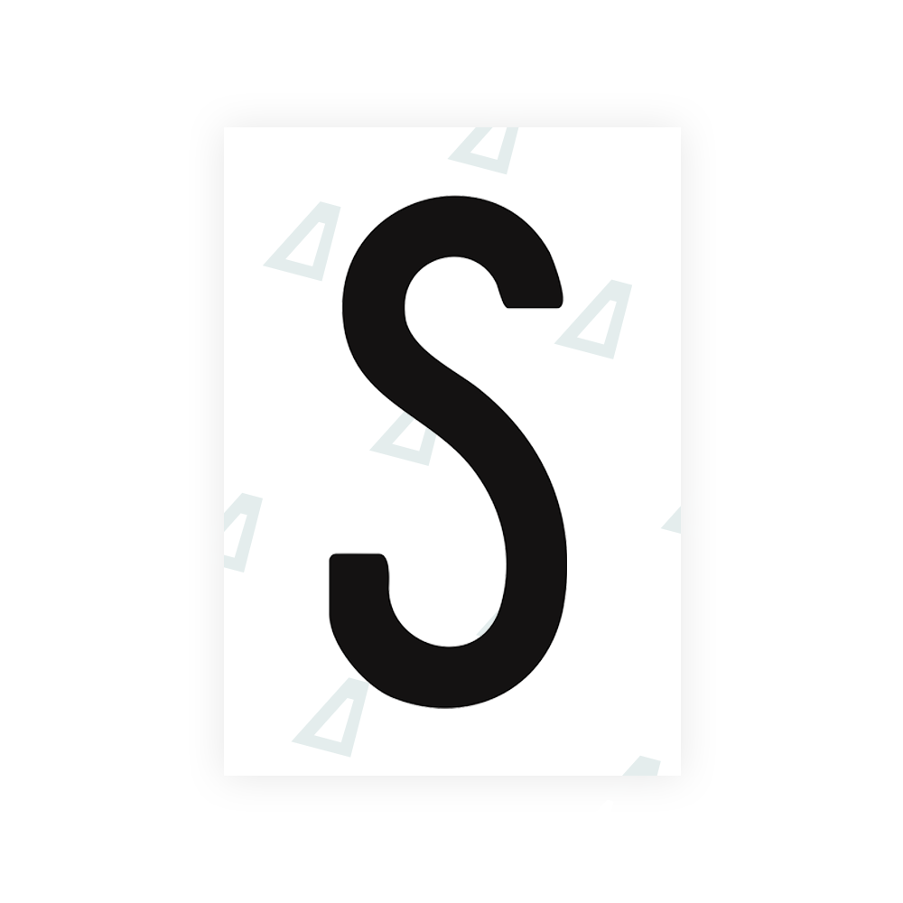 Alite Nanofilm for US (Arkansas) license plates - Symbol "S" - Alite