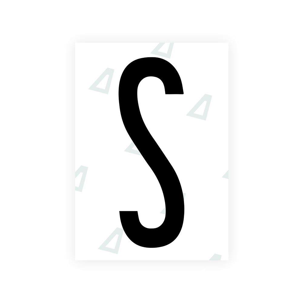 Alite Nanofilm for US (New York 2020 - Flat) license plates - Symbol "S" - Alite