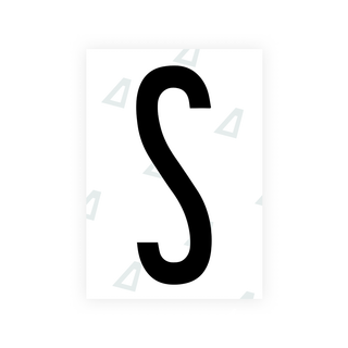 Alite Nanofilm for US (New York 2020 - Flat) license plates - Symbol "S" - Alite