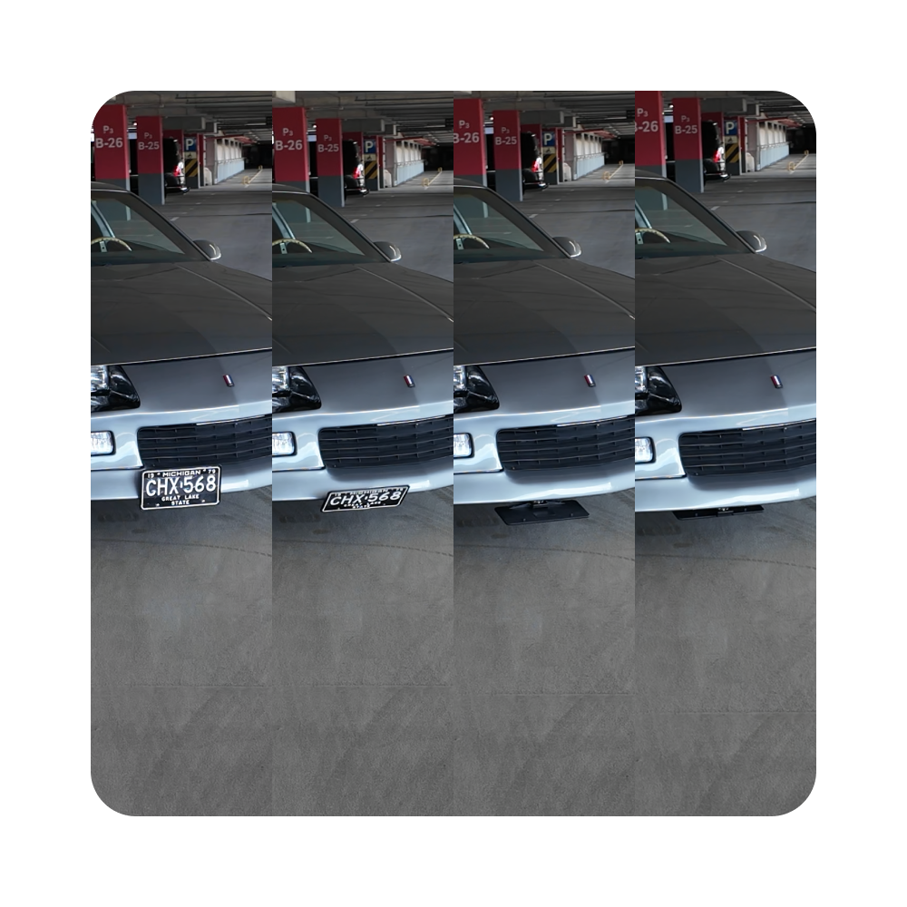 Alite Slideplate license pate hider - Single kit (US version)