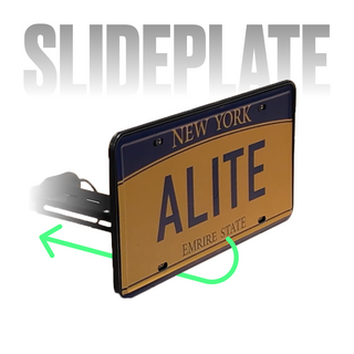 Alite Slideplate License Plate Hider - Single kit (US version)