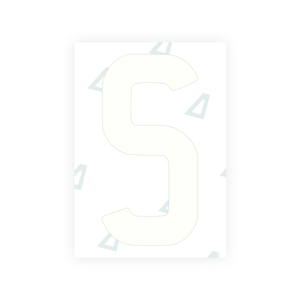Alite Nanofilm for AUS (New South Wales) license plates - Symbol "S" - Alite