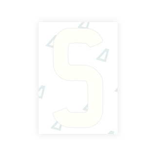 Alite Nanofilm for AUS (New South Wales) license plates - Symbol "S" - Alite