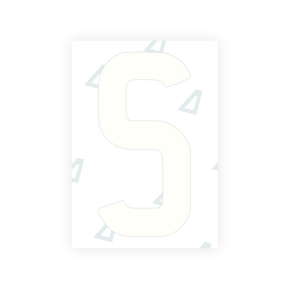 Alite Nanofilm for AUS (New South Wales) license plates - Symbol "S" - Alite