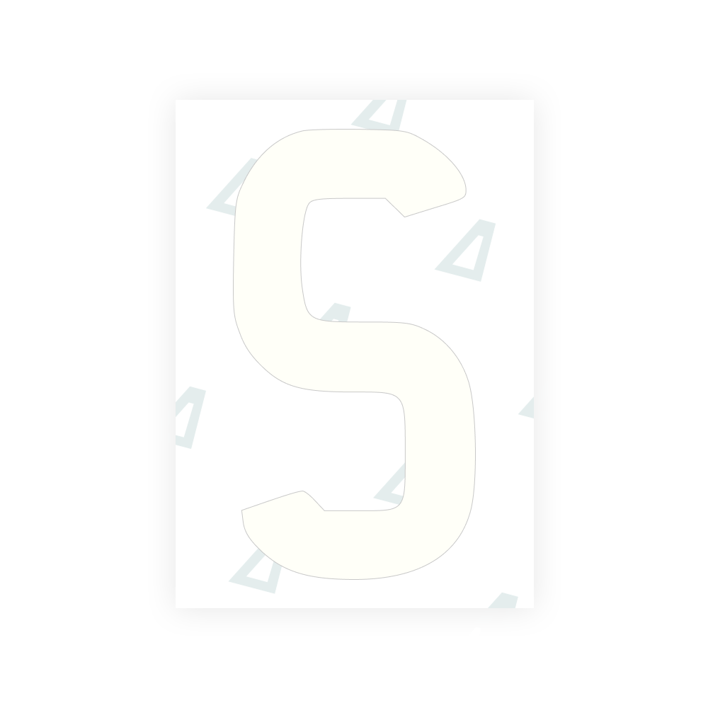 Alite Nanofilm for AUS (Queensland) license plates - Symbol "S" - Alite