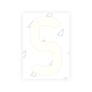 Alite Nanofilm for AUS (Queensland) license plates - Symbol "S" - Alite