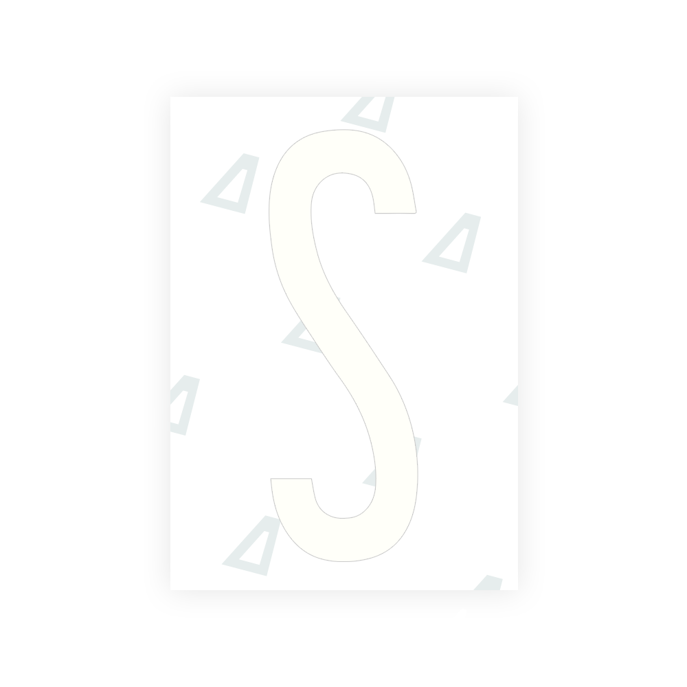 Alite Nanofilm for US (New York 2020 - Flat) license plates - Symbol "S" - Alite