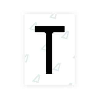 Alite Nanofilm for Chile 2014 license plates - Symbol "T" - Alite