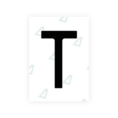 Alite Nanofilm for Chile 2014 license plates - Symbol "T" - Alite