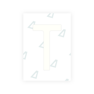 Alite Nanofilm for Chile 2014 license plates - Symbol "T" - Alite