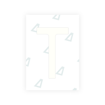 Alite Nanofilm for Chile 2014 license plates - Symbol "T" - Alite