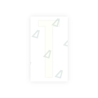 Alite Nanofilm for US (Nevada) Moto license plates - Symbol "T" - Alite