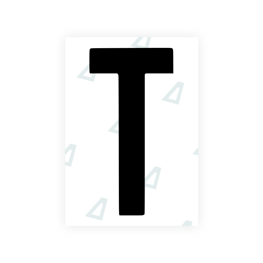 Alite Nanofilm for AUS (New South Wales) license plates - Symbol "T" - Alite