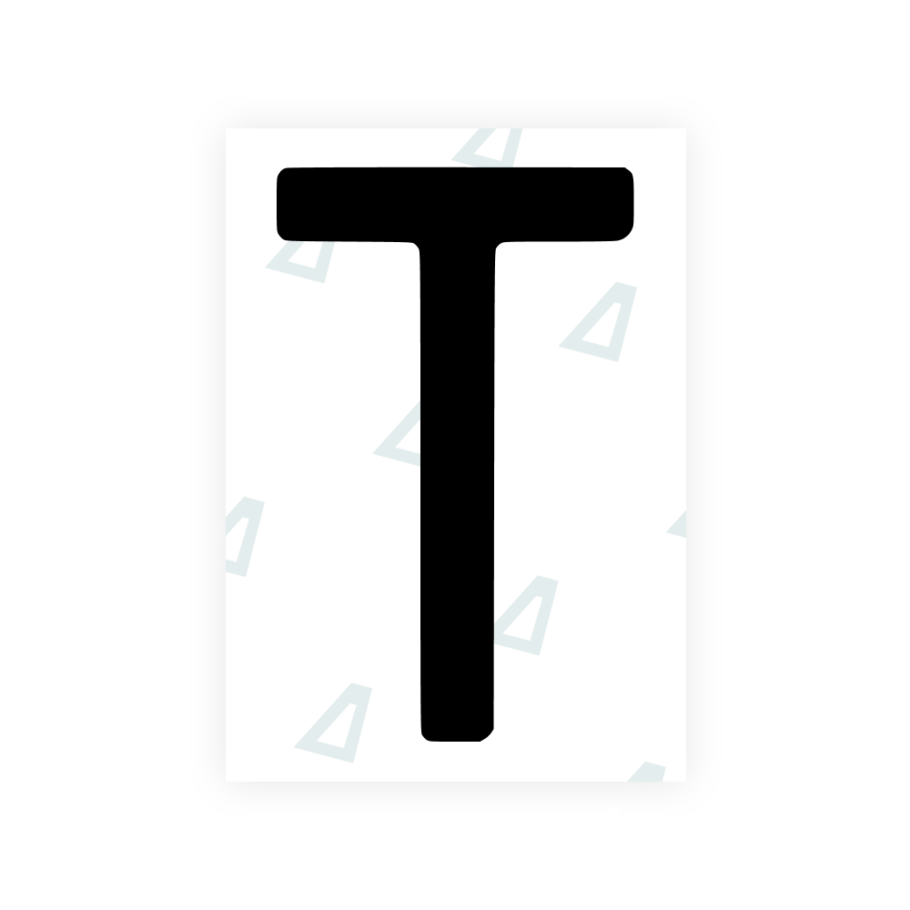 Alite Nanofilm for Poland license plates - Symbol "T" - Alite
